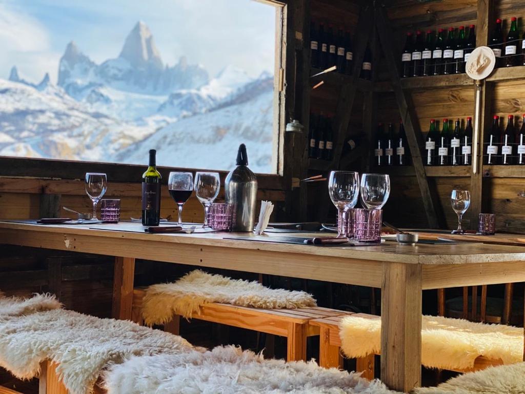 אל צ'אלטן Estancia Bonanza Patagonian Lodge Experience מראה חיצוני תמונה