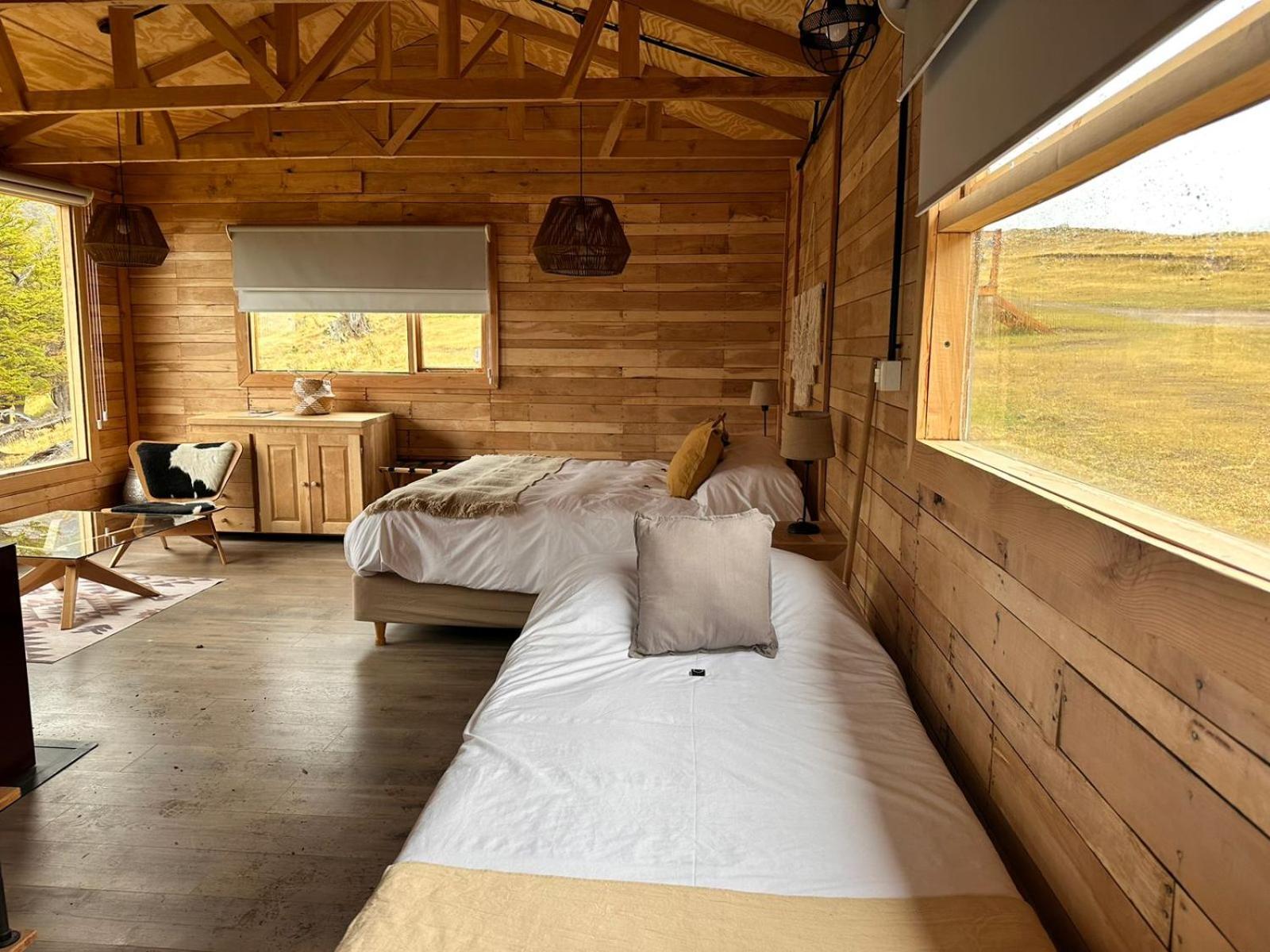 אל צ'אלטן Estancia Bonanza Patagonian Lodge Experience חדר תמונה